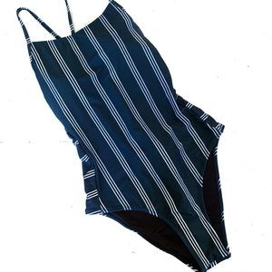 Cupshe One Piece Dark Green Teal Swimsuit L